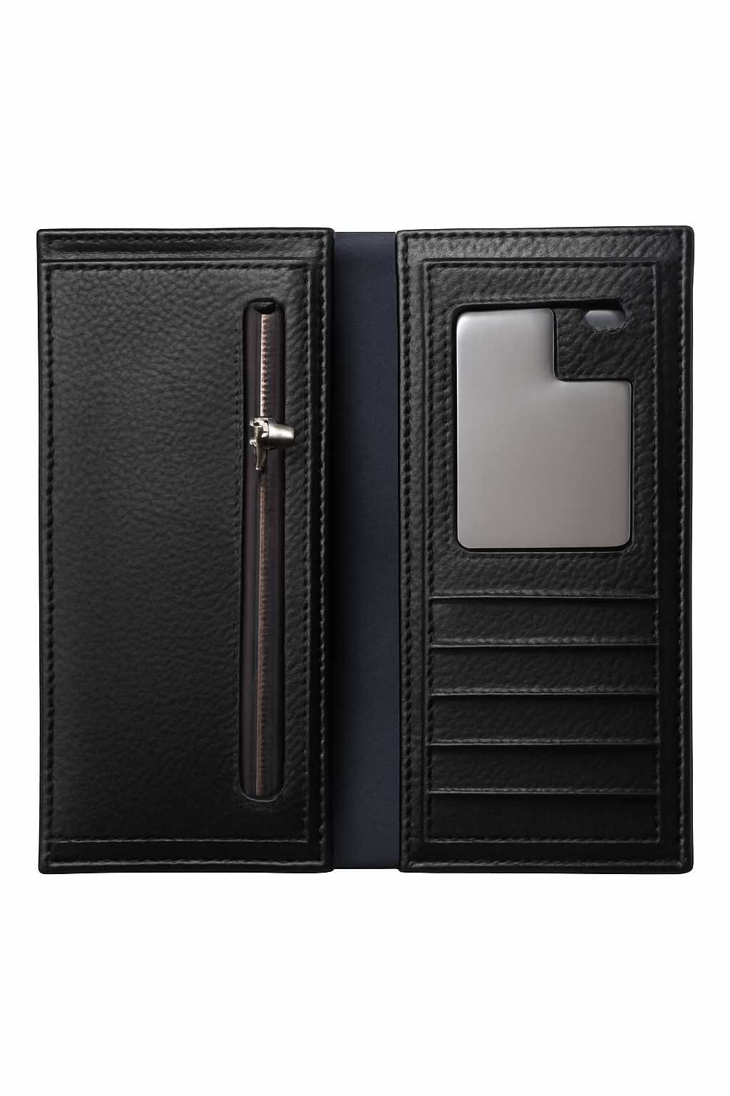Men's leather Book Wallet